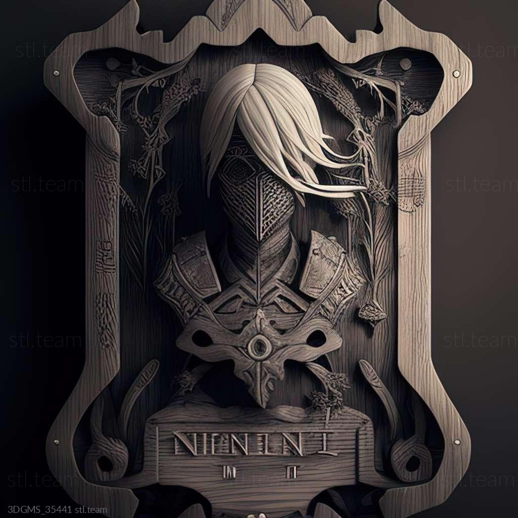 Игра NieR Replicant ver.1.22474487139, Игры 3D модель для ЧПУ: STL / MAX  (obj)